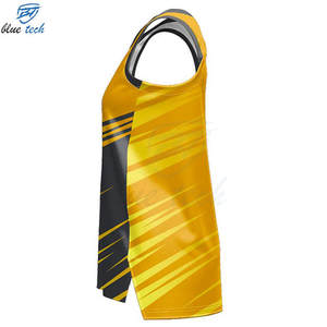 Ensemble de maillots de basket-ball pour femmes de haute qualité, uniforme d'équipe, vente en gros, maillot sans manches, shorts, logo personnalisé imprimé, service OEM - Product Image 2