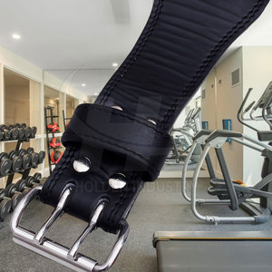 Heavy Workout Weightlifting Belt Strong Hold Weightlifting Belt Fitness Wear Weightlifting Belt Easy Use - Product Image 5