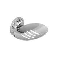 Tempat Sabun Stainless Steel, Wadah Sabun untuk Kamar Mandi, Produk Dinding, Tahan Air, Perlengkapan Rumah Tangga
