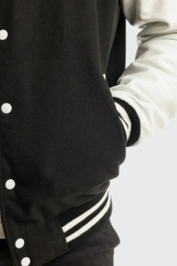 Custom Varisty <b>Jacket</b> Embroidery Logo <b>Leather</b> Sleeves Wool Letterman Varsity <b>Jacket</b> <b>Men</b> Baseball <b>Jacket</b> - Product Image 5