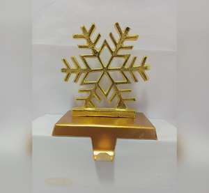 Soporte de Metal Hecho a Mano para Calcetines Navideños, para Decoración de Chimenea, Precio Económico, Venta al Por Mayor - Product Image 5