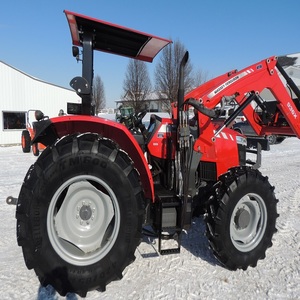 Massey Ferguson Agricultural Tractor Enclosed Cab Farm Utility Tractor Large Tread Wheel Tractor - Product Image 4