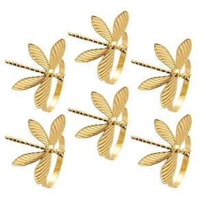 Elegante anillo de servilleta de metal diseñado para realzar la apariencia de la mesa y la disposición de las servilletas - Product Image 1