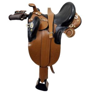 SELLE EN CUIR STOCK AUSTRALIEN AVEC MONTAGE COMPLET STOCK PERSONNALISÉ SELLE D'ÉQUITATION FABRICANT D'INDE - Product Image 1
