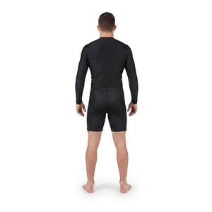 <b>Men's</b> Compression <b>Shorts</b> Spandex Athletic Body-Hugging MMA Training Wear Moisture Wicking <b>Combat</b> Sports Martial Arts Apparel - Product Image 2