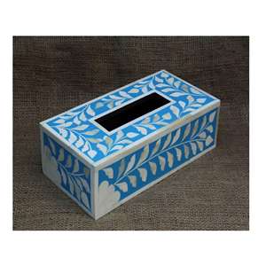 Boîte à mouchoirs en résine de bois, porte-serviettes en plexiglas, vente en gros, personnalisable, carré, en acrylique, Noël, Saint-Valentin - Product Image 1