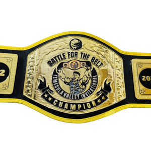 การแข่งขันเพื่อแชมป์เข็มขัดประจำปี 2025 ทีเมคูลา วัลเล่ย์ อินวิทเชอเรชั่น ดีไซน์สีทองและสีดำ คุณภาพพรีเมียม - Product Image 5