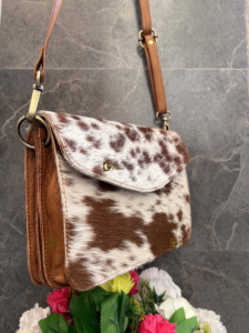 Bolso de Hombro de Cuero Vacuno con Pelo, Ligero, para Compras, Venta Caliente 2026 - Product Image 1