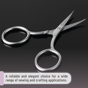 Ciseaux de broderie de précision haut de gamme en acier inoxydable, coupe-fils pour couture, quilting, point de croix, artisanat, ciseaux fantaisie - Product Image 4