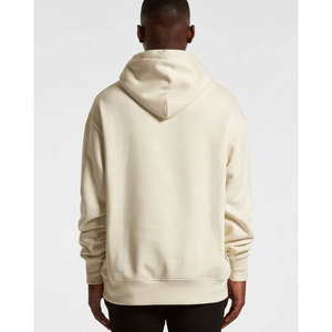 Sudadera con Capucha Gruesa de Invierno para Hombre, con Bolsillo Frontal Tipo Canguro, Corte Regular, Manga Larga, Marca Privada, Color Sólido, Felpa de Algodón, Unisex - Product Image 4