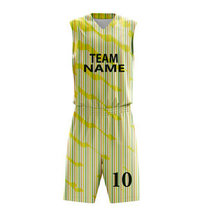 Conjunto de Uniforme de Baloncesto Sublimado Reversible Personalizable, Transpirable, Tallas Grandes, Jersey de Equipo en Colores Personalizados, Jersey Reversible - Product Image 6