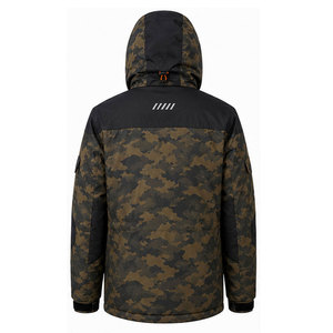 Men's Urban Winter <b>Parka</b> Jacket Featuring Contemporary Fashion Styling, Warm Quilted Interior and Durable Performance - Product Image 2