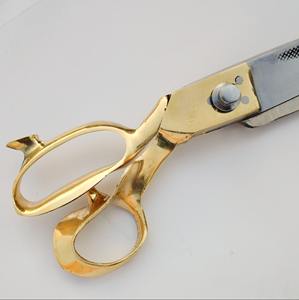 Tijeras de Sastre con Mango de Latón, Resistentes, para Cortar Tela, Hilo, Costura, Confección Textil y Uso Diario - Product Image 1
