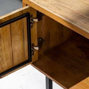 Mueble de TV Clásico de Madera Vandana Altis Merino, Consola de Entretenimiento Moderna de Madera Sólida Minimalista - Product Image 6