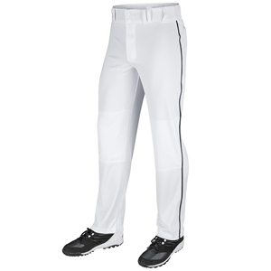 Pantalones de Béisbol Unisex al por Mayor OEM 2026, de Alta Calidad, con Logotipo Personalizado, en Blanco, de Poliéster, Transpirables, Tallas Grandes para Adultos - Product Image 1