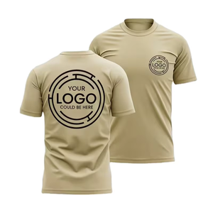 T-shirts personnalisés OEM/ODM imprimés en sérigraphie pour hommes – Coton premium 100 % respirant, anti-plis, séchage rapide, écologique, coupe oversize - Product Image 1