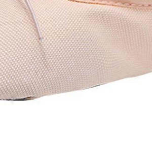 Chaussures de danse pour filles, ballerines en toile rose, prix OEM, vente directe d'usine, design personnalisé, cuir souple, nouvelle semelle fendue. - Product Image 5