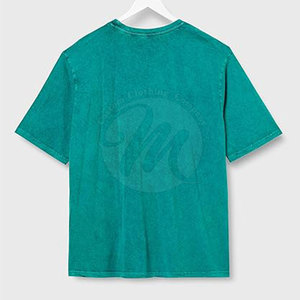 T-shirt homme délavé à l'acide, fabrication pakistanaise, qualité supérieure, OEM, sur mesure, prix de gros - Product Image 2