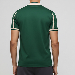 Wholesale Price Solid Casual Wear Hip Hop for Shirt for Men Plus Size Breathable <b>Classic</b> Fit Quarter-Zipper Customizable - Product Image 2