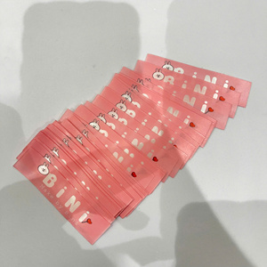 Etiquetas de Cuidado Tejidas de Satén Multicolores Personalizadas |   Etiquetas de Embalaje Lavables y Duraderas en Rollo con Impresión de Logotipo Privado para Diseño de Marca - Product Image 2