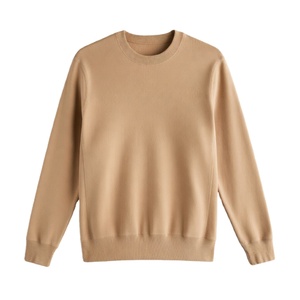 เสื้อสเวตเชิ้ตคอกลมแบบเรียบสีพื้นคุณภาพสูงขายส่งสำหรับผู้ชาย ออกแบบได้ตามสั่ง ผู้ผลิตเสื้อสเวตเชิ้ตคอกลมแบบยูนิเซ็กซ์ รับทำโลโก้ตามสั่ง - Product Image 1