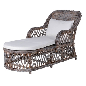 Muebles de aluminio y ratán combinados para proyecto de cafetería y hotel fabricados en Indonesia - Product Image 1
