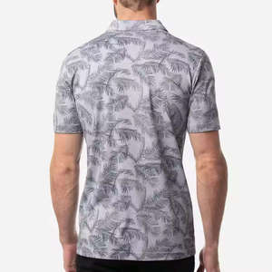 Custom Logo <b>Men's</b> Premium Printed Short Sleeve <b>Polo</b> <b>Shirt</b> For <b>Men</b> Lightweight Breathable Polyester Fabric For <b>Men's</b> <b>Polo</b> <b>Shirt</b> - Product Image 2