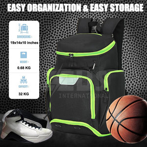 Sacs de basketball en matériau durable, sacs de basketball en promotion, sacs de basketball pour équipement sportif - Product Image 2