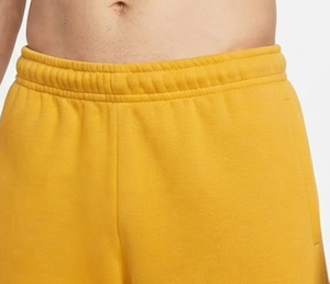 Shorts de survêtement amples en molleton pour homme 100 % coton, taille élastique avec cordon de serrage, pour le sport et les loisirs - Product Image 4