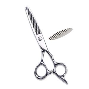 Tijeras de Peluquería Profesionales de Acero Inoxidable, Tijeras de Corte Afiladas, Herramienta de Estilismo para Salón, Mango Ergonómico para Diestros - Product Image 6