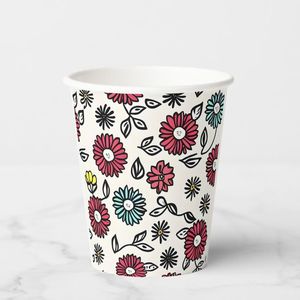 Private Label Disposable Paper <b>Cups</b> – Bulk Orders with customizable Logo for Hot & Cold Beverage & <b>Latte</b> shops - Product Image 1