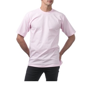 Nouvel Arrivage T-shirt Homme 100% Coton Tricoté Épais Coupe Droite Épaules Tombantes Streetwear Motif Uni BD - Product Image 1