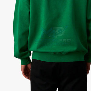 เสื้อฮู้ดดี้โอเวอร์ไซส์ผ้าฟลีซฤดูหนาวพิมพ์โลโก้ตามสั่ง ผ้าฝ้าย 100% สำหรับผู้ชาย ดีไซน์ทันสมัย มีกระเป๋า ใส่สบาย ทรงหลวม - Product Image 6