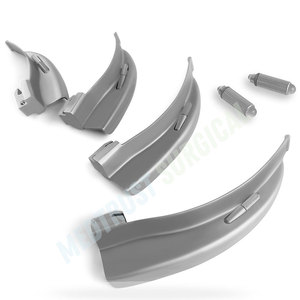 Customized Logo Stainless Steel <b>Electric</b> Reusable Laryngoscopes Set Premium Quality ENT Surgery <b>Instrument</b> - Product Image 3