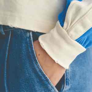 Chemise de rugby pour femme 100% coton, chemise de rugby à manches longues pour femme, chemise rayée pour femme, chemise à blocs de couleur rayée - Product Image 3