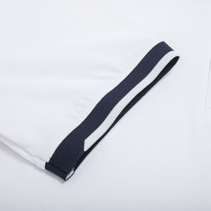 Aristino เสื้อกอล์ฟผู้ชายสีขาว APSG23AS2-Smart ลำลองแขนสั้นผ้าโพลีเอสเตอร์15% ผ้าสแปนเด็กซ์เสื้อออกแบบสีทึบ - Product Image 5