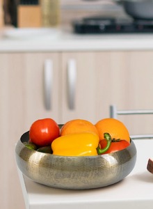 Metal Handmade Metal Bowl Polished Minimalist Design For Food Serving Gifting <b>Decor</b> Craft <b>Decor</b> Home <b>Decor</b> - Product Image 6