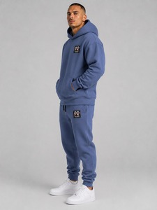 Survêtements d'hiver personnalisés OEM, style streetwear, à capuche, imprimés, ensemble 2 pièces, sweat-shirt à capuche, pantalon de survêtement en coton, décontracté pour hommes - Product Image 6