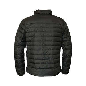 Chaqueta para hombre con logotipo personalizado, con capucha, impermeable, a prueba de viento, acolchada, tipo plumón, cálida, de invierno, de poliéster. - Product Image 6