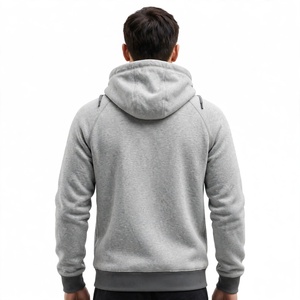 Sweat à capuche pour homme à demi-zip, imprimé personnalisé, 100% coton, décontracté, coupe classique, avec poche, respirant, écologique, séchage rapide, de BD - Product Image 6