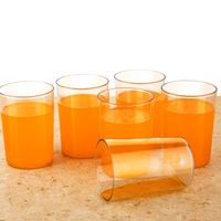 Juego de Vasos de Vidrio Transparente, Modernos, Reutilizables, Vasos Highball para Agua/Jugo/Bebidas, para el Hogar, Cocina y Comedor
