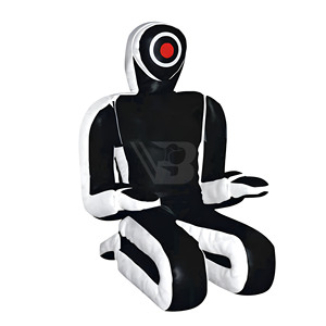 Brasilianischer Jiu-Jitsu Dummy aus Leder, Sanda MMA Kampf-Trainingspuppe mit Scharniertechnologie, Judo-Ringer Stofftasche - Product Image 6
