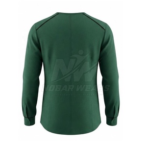 Premium Men Long Sleeve <b>Scrub</b> <b>Tops</b> Healthcare Uniform V Neck Medical Workwear Flexible Fabric Functional Pockets - Product Image 4