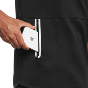 Camisetas sin mangas para hombre, 100% algodón y poliéster, muy vendidas, camisetas elásticas, chalecos para hombre - Product Image 3