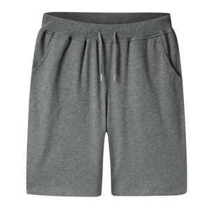 Shorts décontractés pour hommes en molleton épais, taille élastique, coton doux, pour la gym, le sport, l'entraînement et la course à pied - Product Image 2