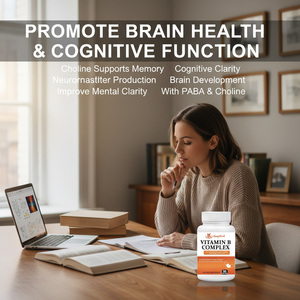 Cápsulas Blandas <span class=keywords><strong>de</strong></span> Complejo Vitamínico B OEM <span class=keywords><strong>de</strong></span> Marca Privada, Alta Absorción <span class=keywords><strong>de</strong></span> <span class=keywords><strong>B12</strong></span>, B6, B1, Niacina <span class=keywords><strong>y</strong></span> Ácido Fólico - Product Image 6
