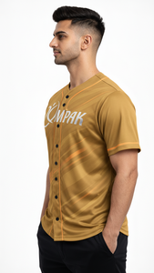 Camiseta de béisbol de calidad premium para hombre, diseñada con un acabado de sublimación suave y comodidad atlética. - Product Image 5