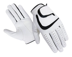 Guantes de Golf de Cuero Antideslizantes con Cierre Ajustable y Soporte Reforzado en la Palma para Mano Izquierda y Derecha - Product Image 1