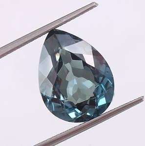 Topaze bleue naturelle de Londres pierre précieuse en vrac IGI certifié de haute qualité pour les femmes fabrication de bijoux n'importe quelle taille disponible 6x4mm 18x25mm - Product Image 3