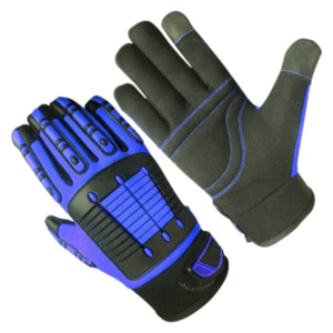 ถุงมือทำงานทนทานต่อแรงกระแทก TPR คุณภาพสูง ถุงมือป้องกันไฟไหม้เสริมความแข็งแรงด้วยหนังสังเคราะห์ Amara - Product Image 5